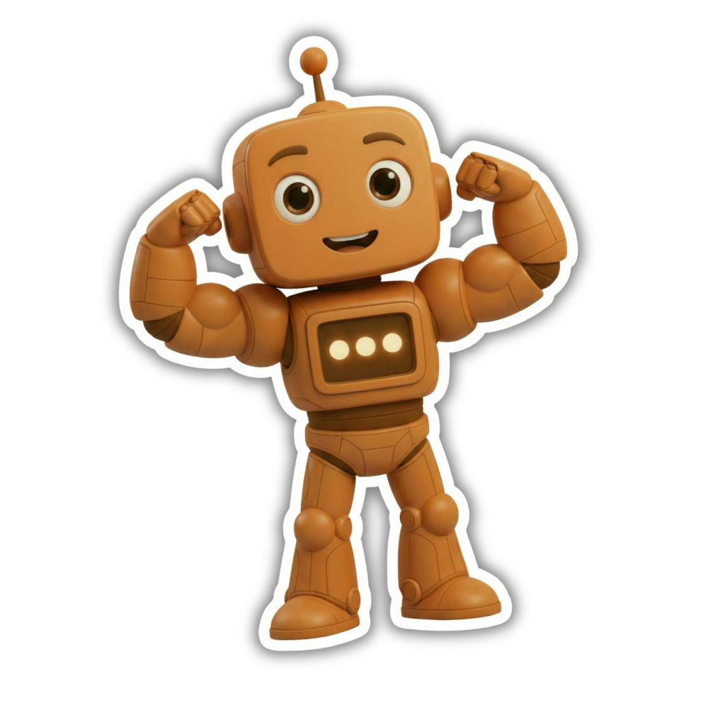 Bolt the orange robot