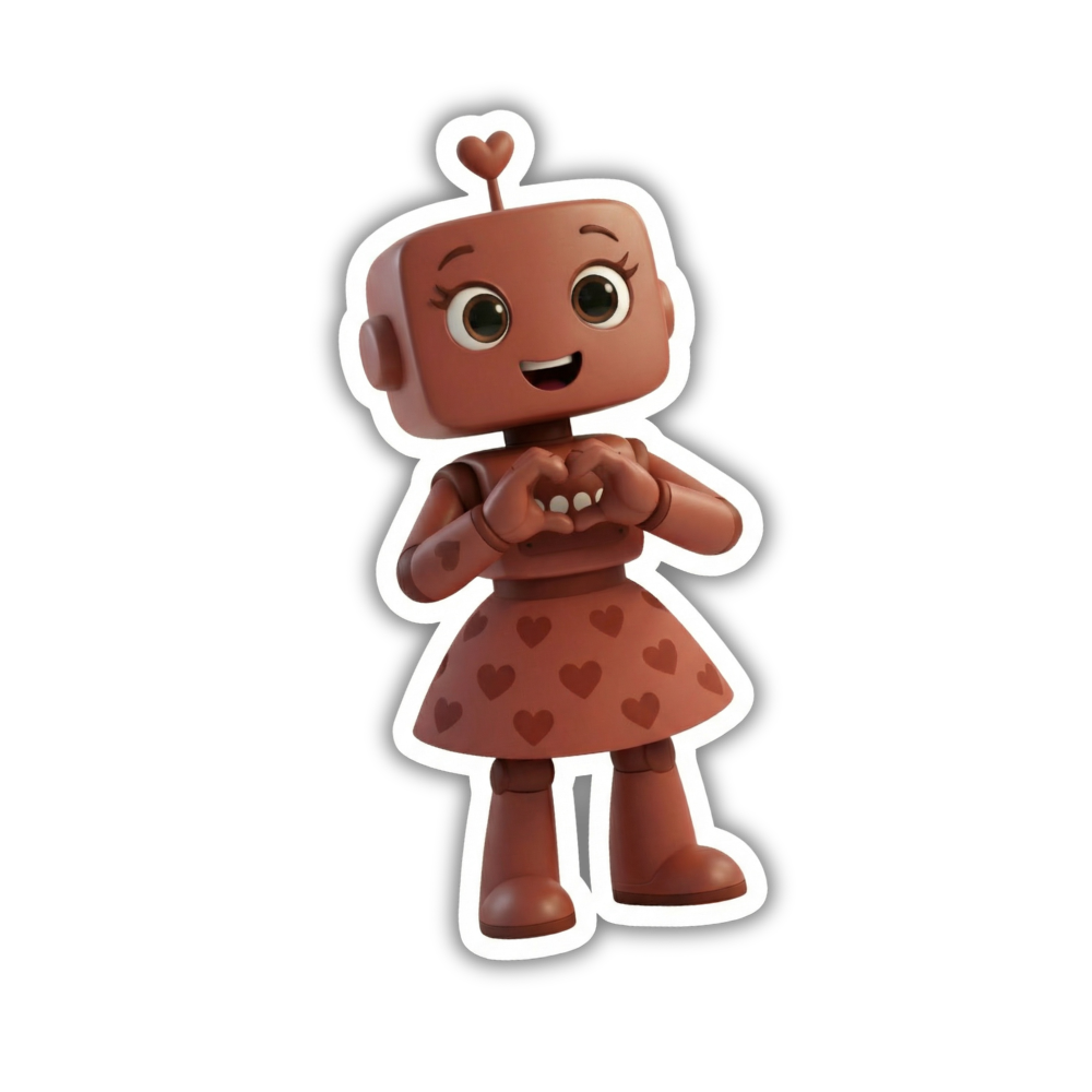 Coco the brown robot