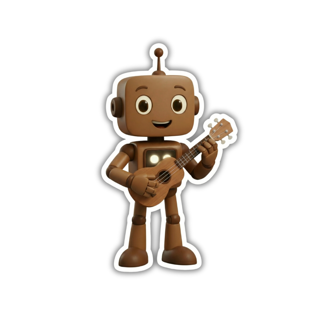 Rhythm the guitar robot